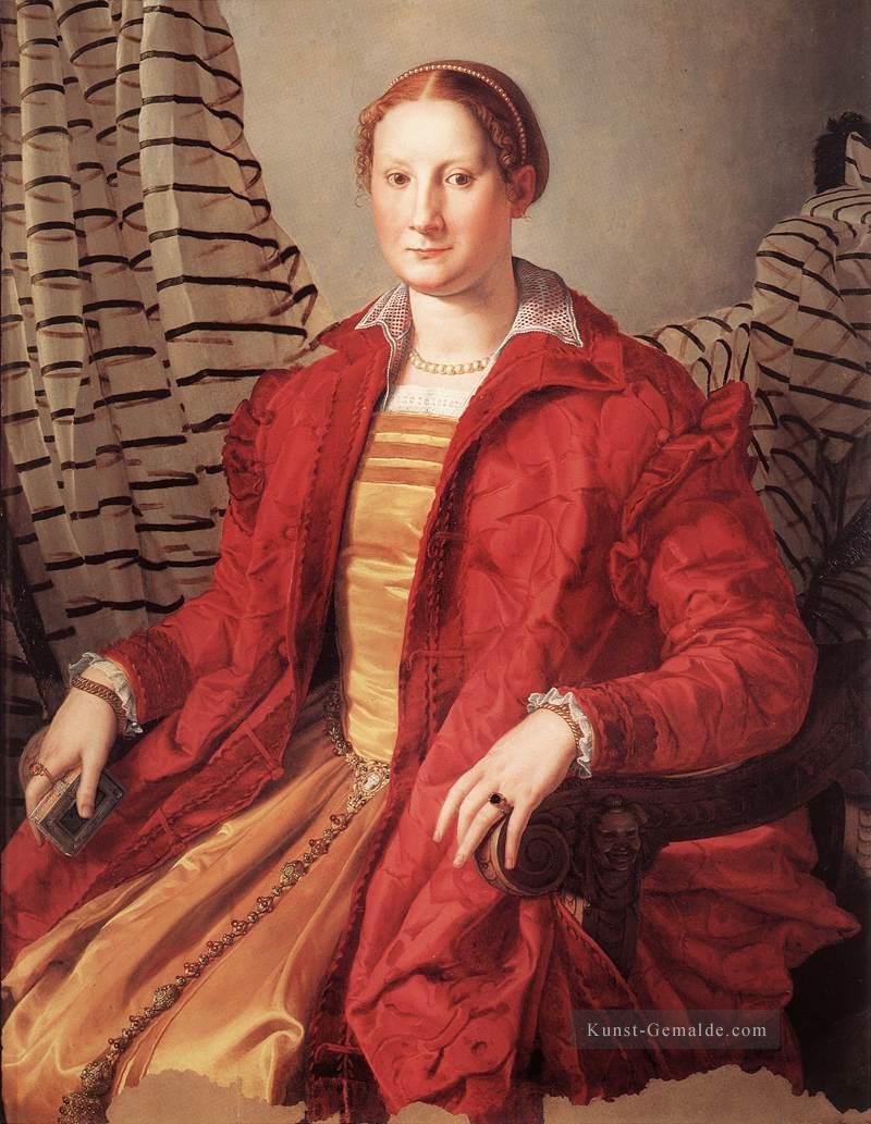 Porträt einer Dame Florenz Agnolo Bronzino Ölgemälde
